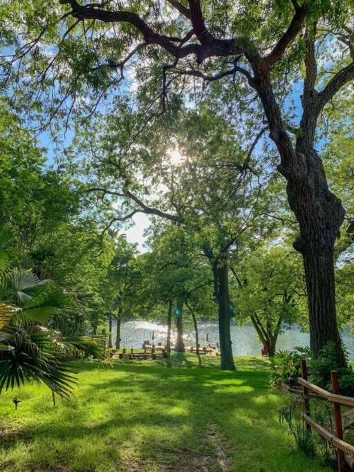 The River Haven - Sleeps 32 - On Guadalupe River Seguin Kültér fotó