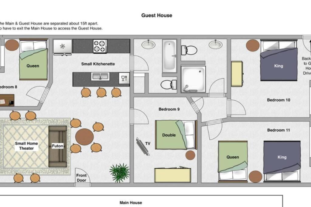 The River Haven - Sleeps 32 - On Guadalupe River Seguin Kültér fotó